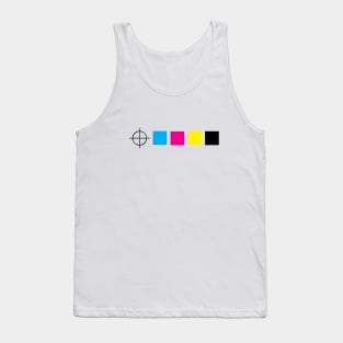 CMYK Calibration Marks Tank Top